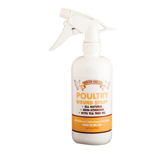 Rooster Booster Poultry Wound Spray 16 oz. No Sting Antiseptic Tea Tree Oil