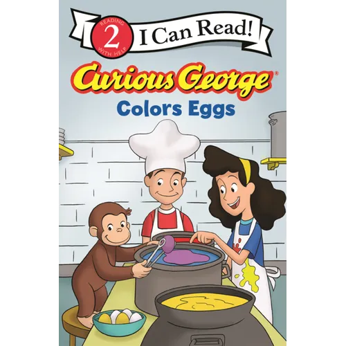 Curious George Colors Eggs