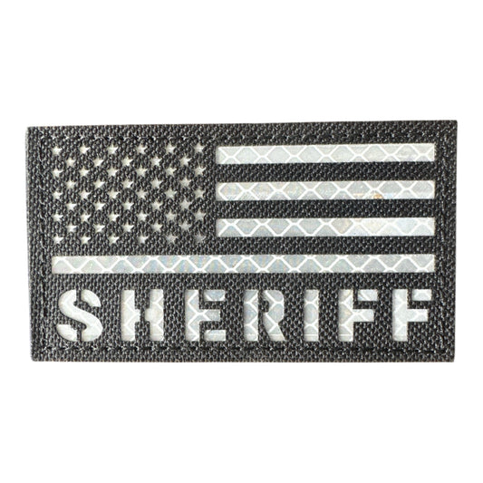 2x3.5” Sheriff Patch IR or Reflective