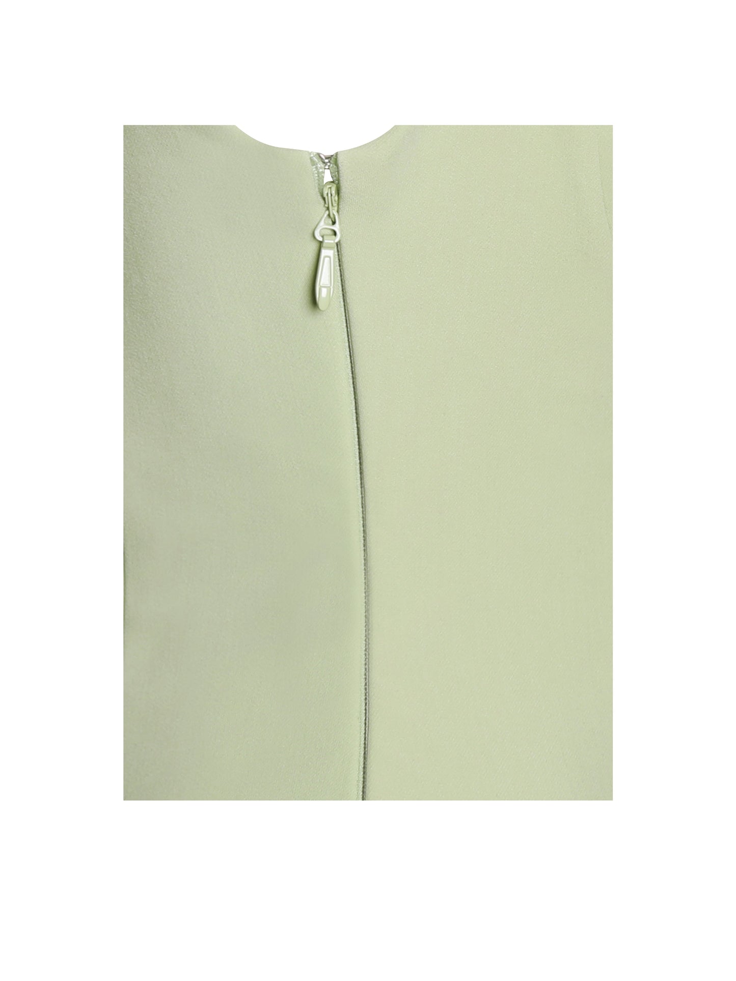 Tala Pistachio Green Sleeveless Pleated Preppy Mini Dress