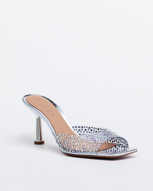Greta Mule 70 Crystal Embellished