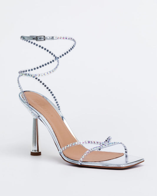 Kim Sandal 90 Crystal Embellished