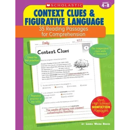 35 Reading Passages for Comprehension: Context Clues & Figurative Language: 35 Reading Passages for Comprehension