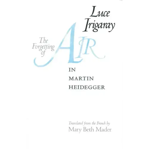 The Forgetting of Air in Martin Heidegger