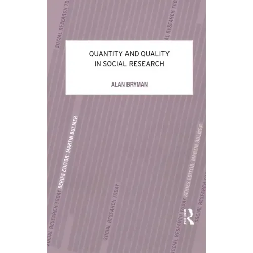 Quantity and Quality in Social Research
