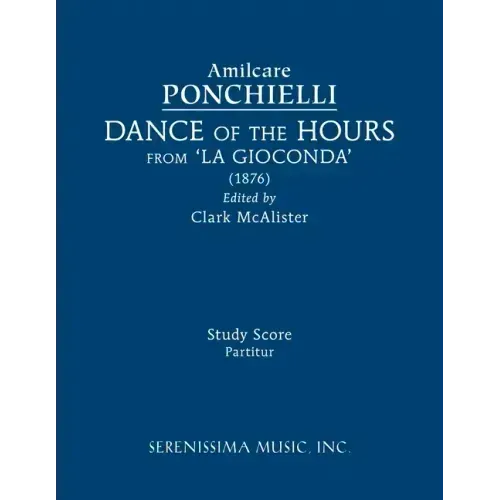 Dance of the Hours from 'La Gioconda': Study score