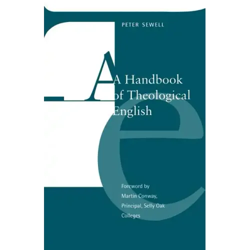A Handbook of Theological English