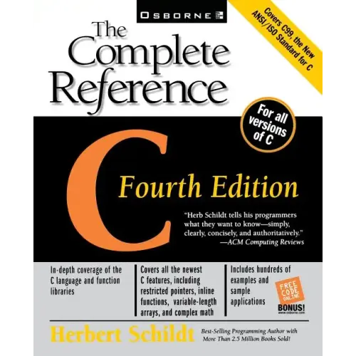 C: The Complete Reference