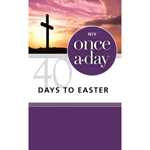 Niv, Once-A-Day 40 Days to Easter Devotional, Paperback