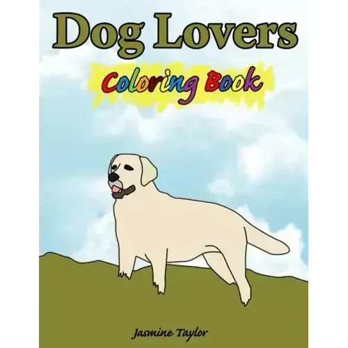 Dog Lovers Coloring Book