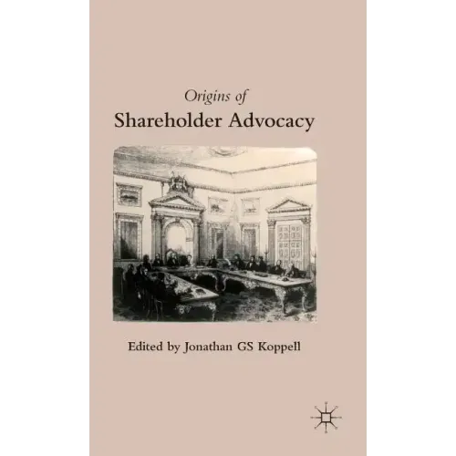 Origins of Shareholder Advocacy