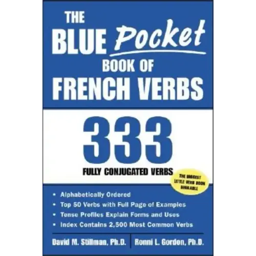 The Blue Pocket Book of French Verbs: 333 Fully Conjugated Verbs