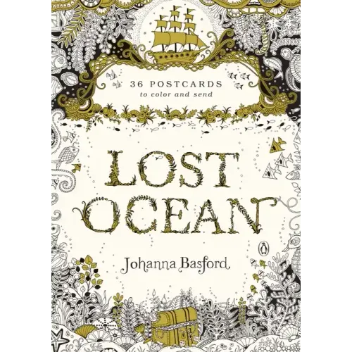 Lost Ocean: 36 Postcards to Color and Send