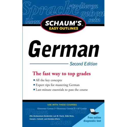 Schaum's Easy Outline of German, Second Edition