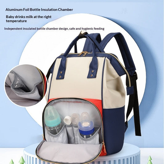 Water-repellent Oxford Fabric Backpack With A Stylish Versatile Design