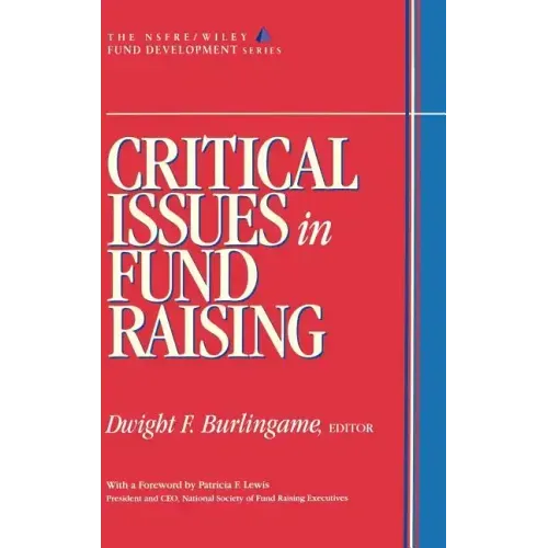 Critical Issues in Fund Raising