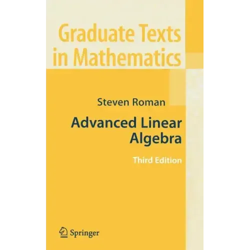 Advanced Linear Algebra