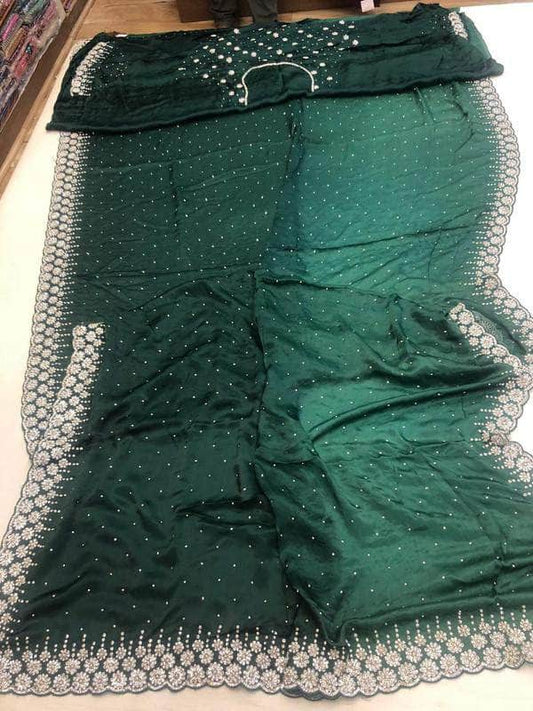 Crepe Silk Fancy Saree