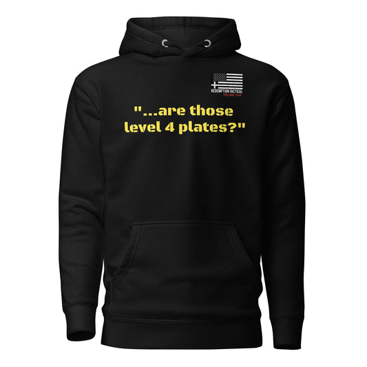 Are those Level IV plates Hoodie