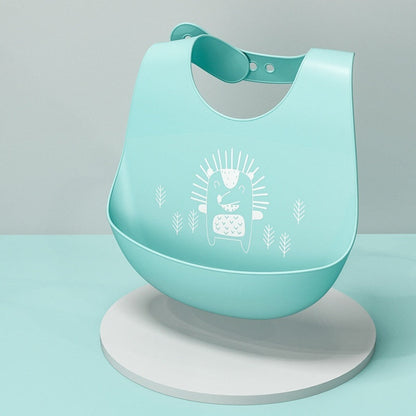 Baby Waterproof And Stain-resistant Food-grade Silicone Bib