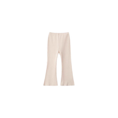 Versatile Casual And Stylish Solid-color Leggings For Little Girls