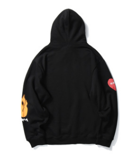 Fun letter printed sweatshirt