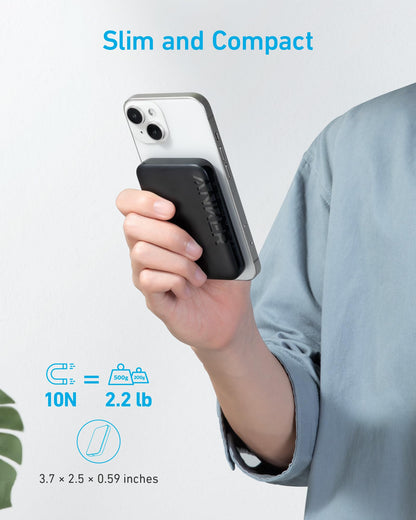 Anker <b>321</b> MagGo Battery (PowerCore Magnetic 5K)