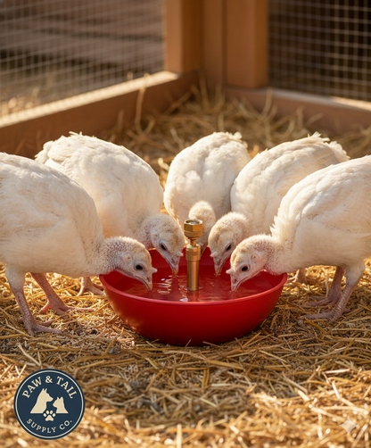 Little Giant King Size Automatic Poultry Water Fount Turkey 2550 1.5 Qt