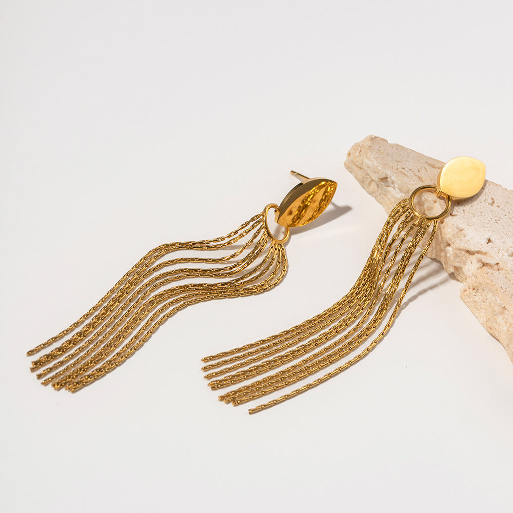 Gold Long Tassel