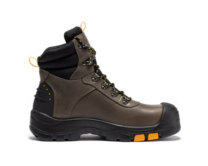 ROCKROOSTER Woodland Rust 6 inch Waterproof Composite Toe Leather Work Boots AK665