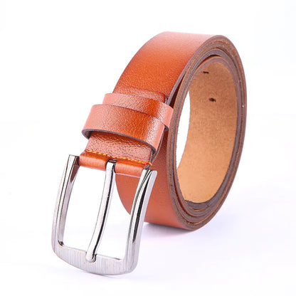 Fashionable Men's Business Casual Leather Belt