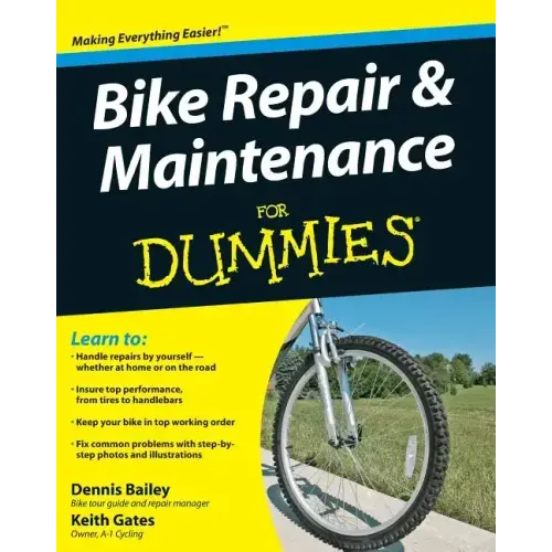 Bike Repair and Maintenance for Dummies - Paperback