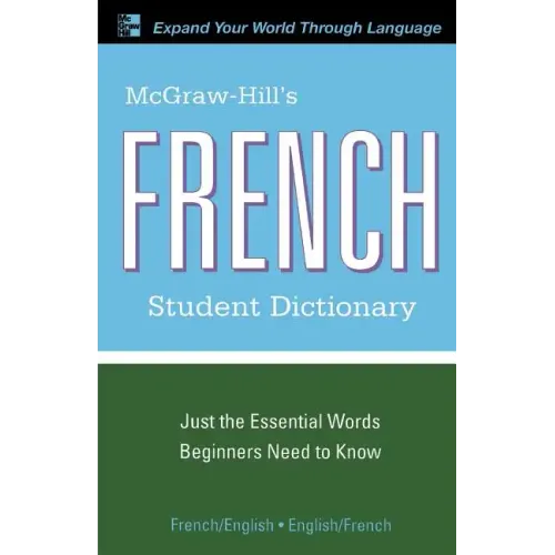McGraw-Hill's French Student Dictionary