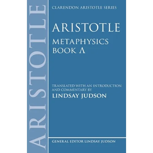Aristotle, Metaphysics Lambda