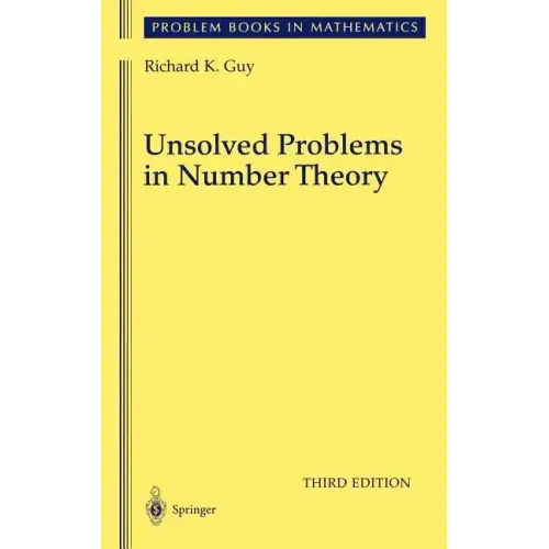 Unsolved Problems in Number Theory