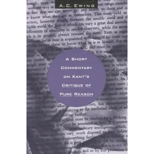 A Short Commentary on Kant's Critique of Pure Reason