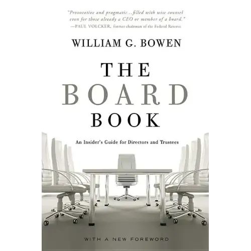 Board Book: An Insider's Guide for Directors and Trustees