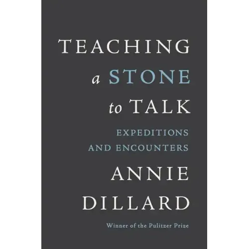 Teaching a Stone to Talk: Expeditions and Encounters