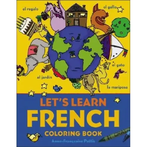 Let's Learn French Coloring Book