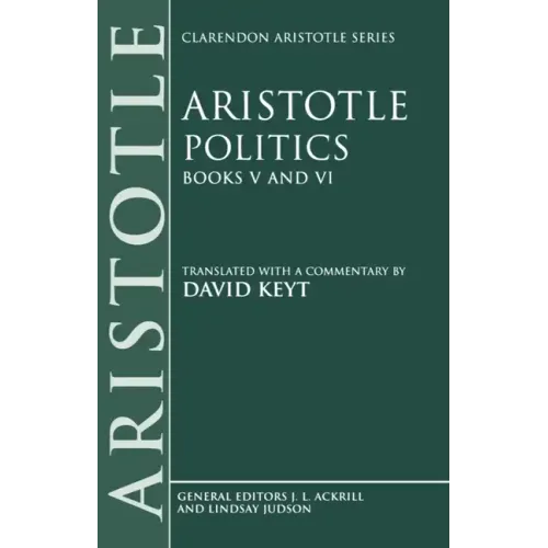 Politics: Books V and VI