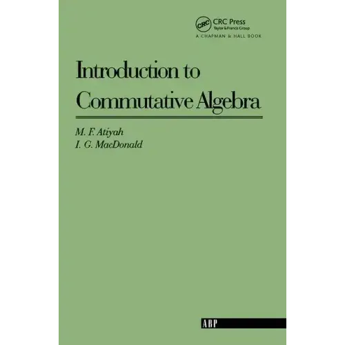 Introduction To Commutative Algebra