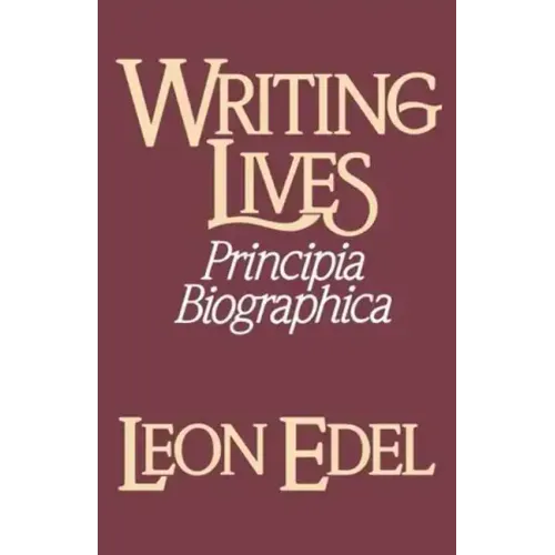 Writing Lives: Principia Biographica