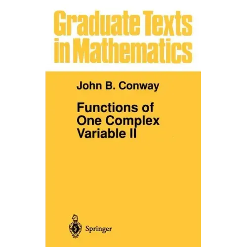 Functions of One Complex Variable II