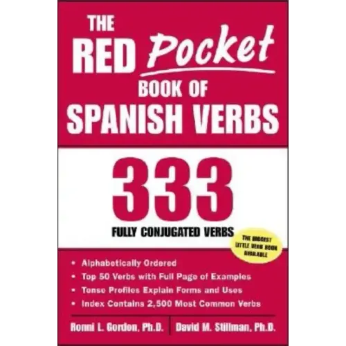 The Red Pocket Book of Spanish Verbs: 333 Fully Conjugated Verbs