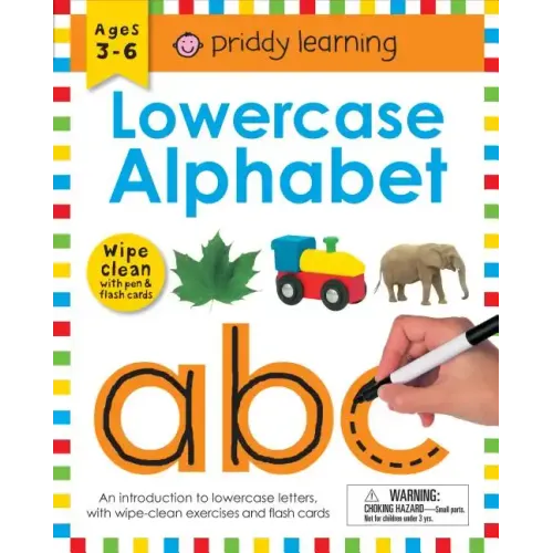 Wipe Clean Workbook: Lowercase Alphabet (Enclosed Spiral Binding): An Introduction to Lowercase Letters with Practical Exercises to Do Again and Again