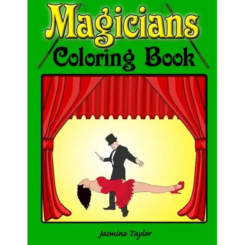 Magicians Coloring Book