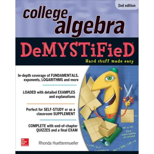 College Algebra Demystified
