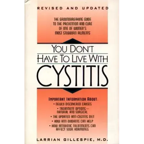 You Don't Have to Live with Cystitus RV
