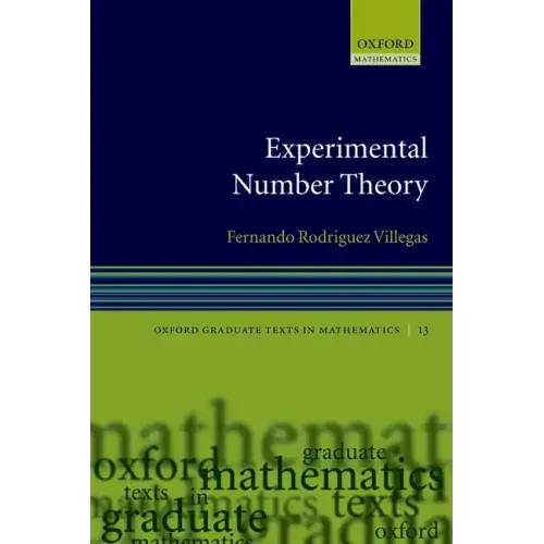 Experimental Number Theory