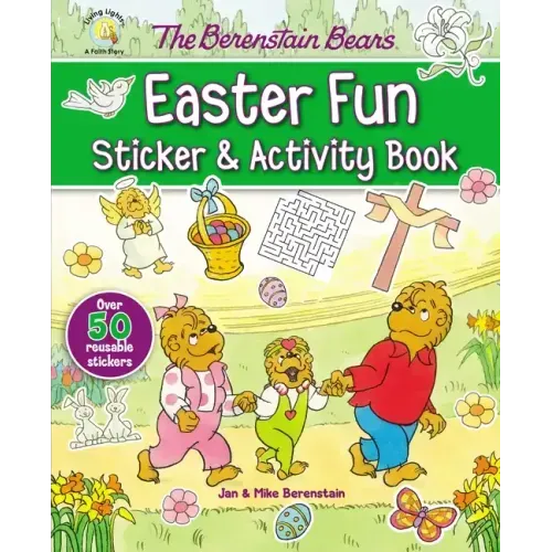 The Berenstain Bears Easter Fun Sticker and Activity Book: An Easter and Springtime Book for Kids